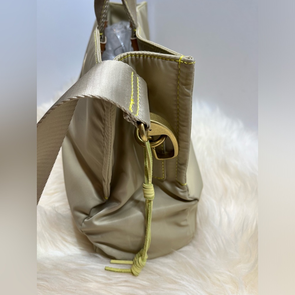 Sperry Top Sider Nylon Canvas Top Handle Tote Detachable Adjustable Wide Strap - Picture 6 of 14